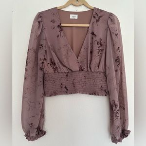 Super cute purple blouse